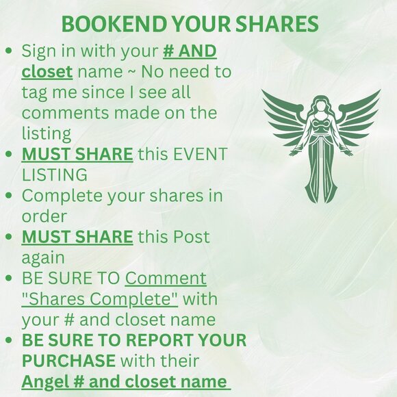 πΈ APRIL DATES ARE POSTED HERE πΈ THANK YOU ANGELS πΈ SEE YOU IN APRIL πΈ - Picture 2 of 8